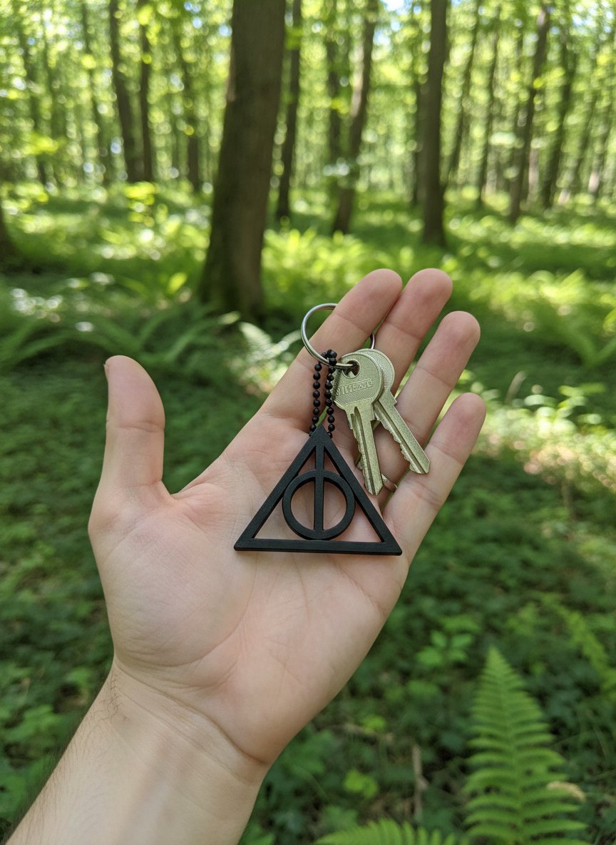 Chaveiro Relíquias da Morte