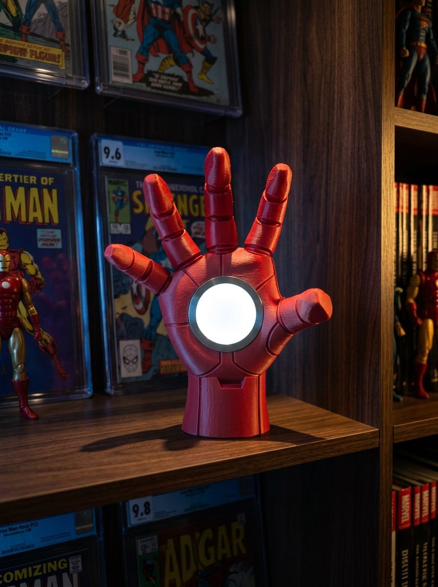 Luminária Mão do Homem de Ferro