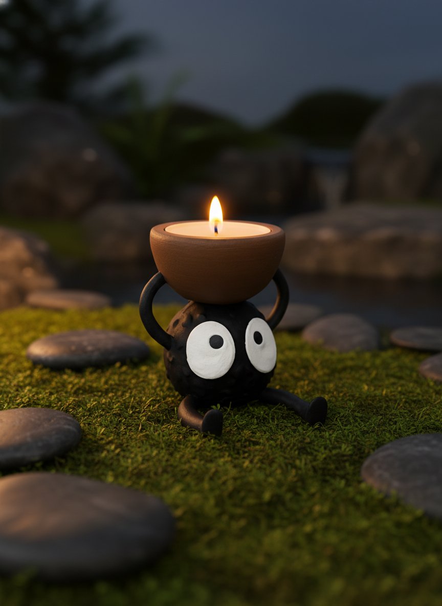 Suporte de Vela Susuwatari
