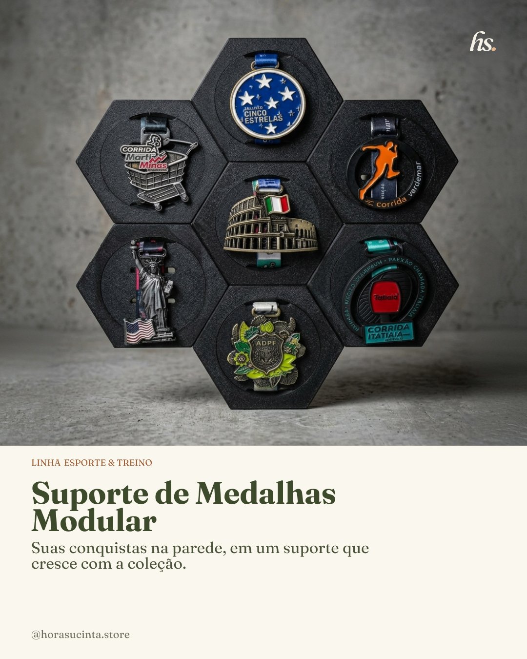 Suporte de Medalhas Modular